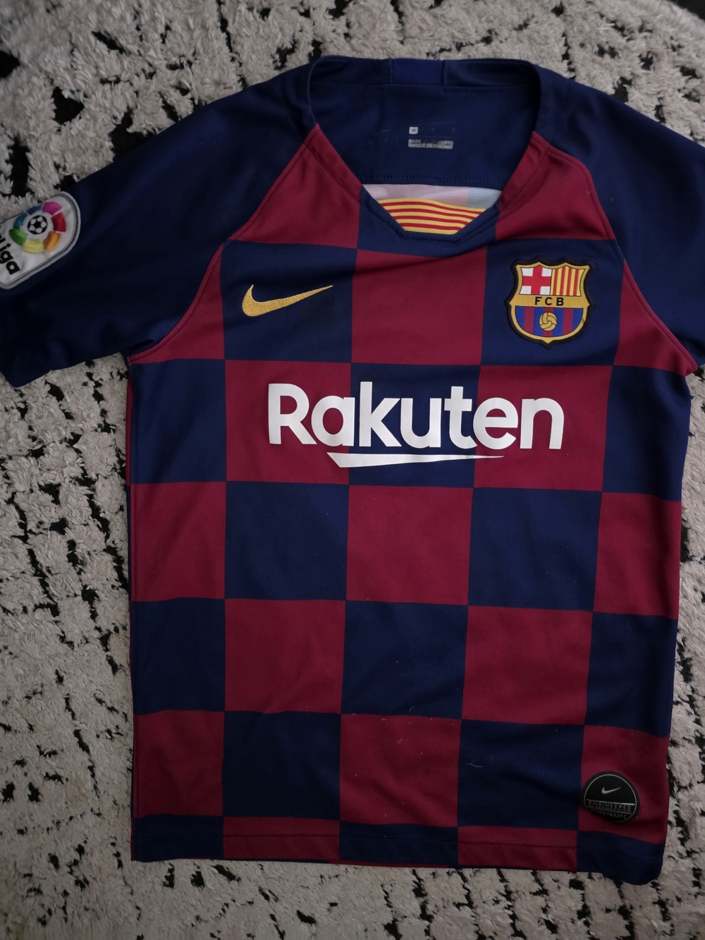 Kids' Home Jersey - Navy & Maroon